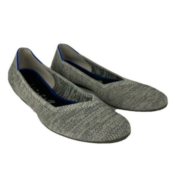 Rothy's Shoes - Rothys Birdseye Retired Heather Gray Flats 10.5